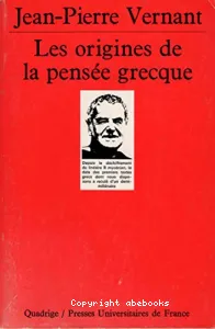 origines de la pensée grecque (Les)