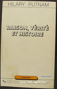 Raison, vérité et histoire