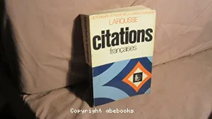 Dictionnaire des citations françaises