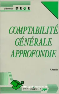 Comptabilité générale approfondie