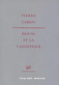 Pascal et la casuistique