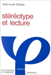 Stéréotype et lecture