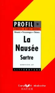 Nausée (1938) (La) de Sartre