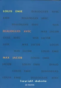 Dialogues avec Max Jacob