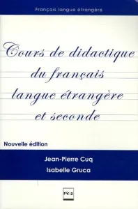 Cours de didactique du français langue étrangère et seconde