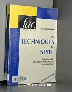 Techniques du style (Les)