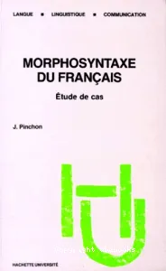 Morphosyntaxe du français