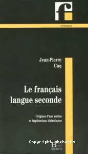 Français langue seconde (Le)