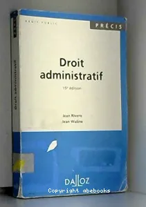 Droit administratif 1994