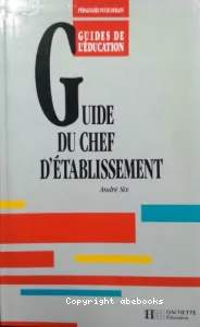 Guide du chef d'établissement