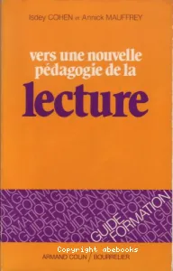 Vers une nouvelle pédagogie de la lecture