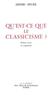 Qu'est-ce que le classicisme ?