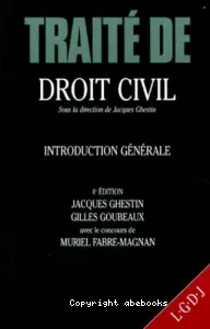 Traité de droit civil