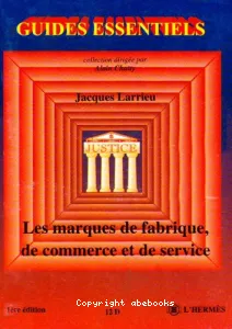 marques de fabrique, de commerce et de service (Les)