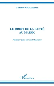 droit de la santé au Maroc (Le)