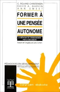 Former à une pensée autonome