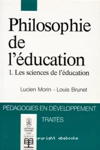 Philosophie de l'éducation