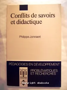 Conflits de savoirs et didactique