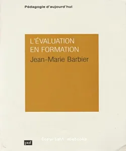 évaluation en formation (L')