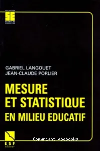 Mesure et statistique en milieu éducatif