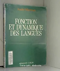 Fonction et dynamique des langues