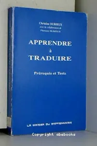 Apprendre à traduire