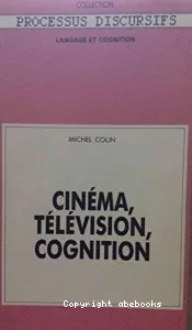 Cinéma, Télévision , Cognition