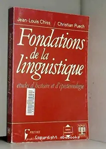 Fondations de la linguistique