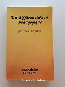 Différenciation de la pédagogique (La)