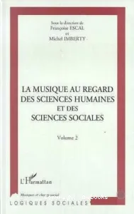 Musique au regard des sciences humaines et des sciences sociales (La)