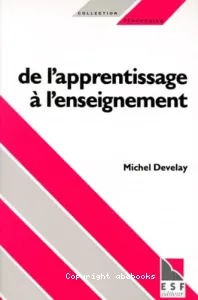 De l'apprentissage à l'enseignement