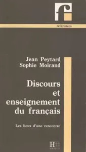 Discours et enseignement du français