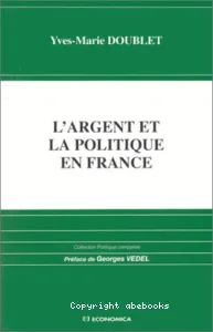 Argent et la politique en France (L')