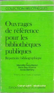 Ouvrages de référence pour les bibliothèques publiques