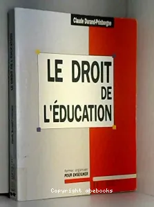 Droit de l'éducation (Le)
