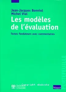 modèles de l'évaluation (Les)