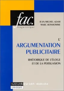 Argumentation publicitaire (L')