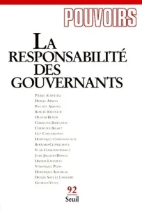 responsabilité des gouvernants (La)