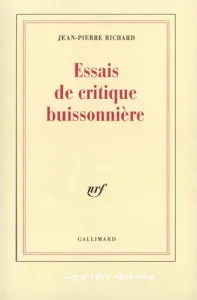 Essais de critique buissonnière