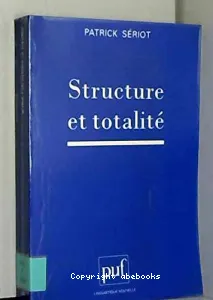 Structure et totalité