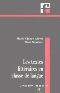 textes littéraires en classe de langue (Les)