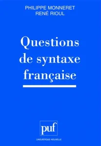 Questions de syntaxe français