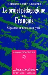 Projet pédagogique en Français (Le)