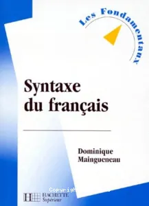 Syntaxe du francais