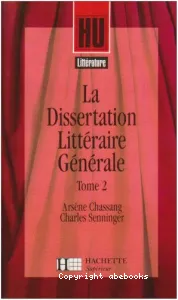 Dissertation littéraire générale (La)