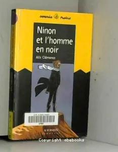 Ninon et l'homme en noir