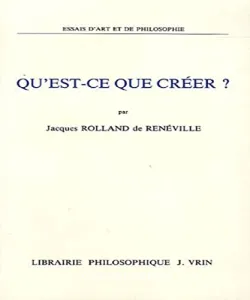 Qu'est-ce que créer ?