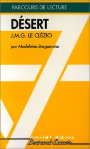 Désert, J.M.G. Le Clézio