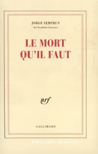 Mort qu'il faut (Le)