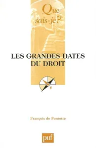 Grandes dates du droit (Les)